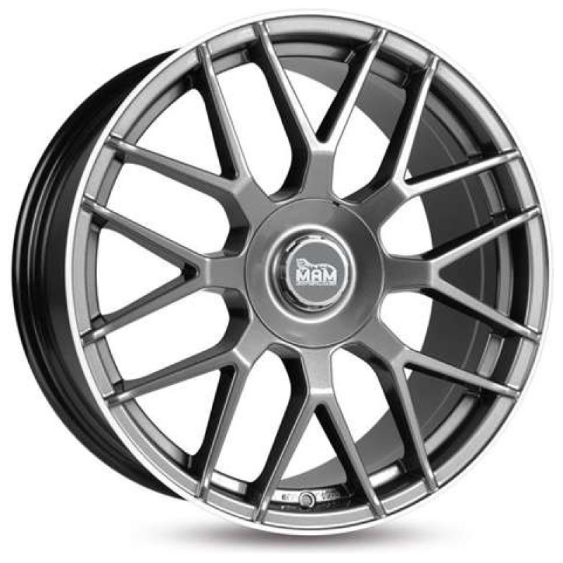 Janta aliaj MAM Leichtmetallräder GT1 9.5x19 5x112 ET42 PLP - Palladium lip polish