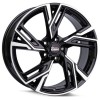 Janta aliaj MAM Leichtmetallräder RS5 8.5x19 5x112 ET45 BFP - Black Front Polished