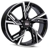 Janta aliaj MAM Leichtmetallräder RS5 8.5x19 5x112 ET45 BFP - Black Front Polished