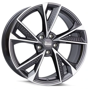 Janta aliaj MAM Leichtmetallräder RS6 8.5x19 5x112 ET30 PFP - Palladium front polish