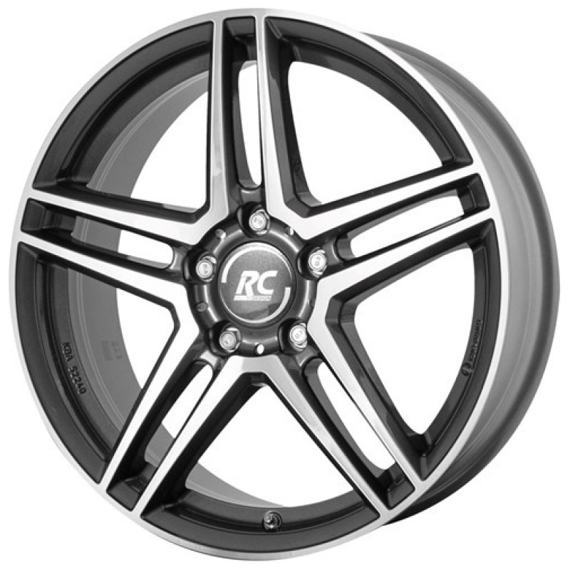 Janta aliaj RC-DESIGN RCD17 8.5x19 5x112 ET62 HGVP - Himalaya Grey Voll-Poliert