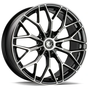 Janta aliaj Wrath Wheels WF-16 8.5x19 5x112 ET40 BP - Black polished