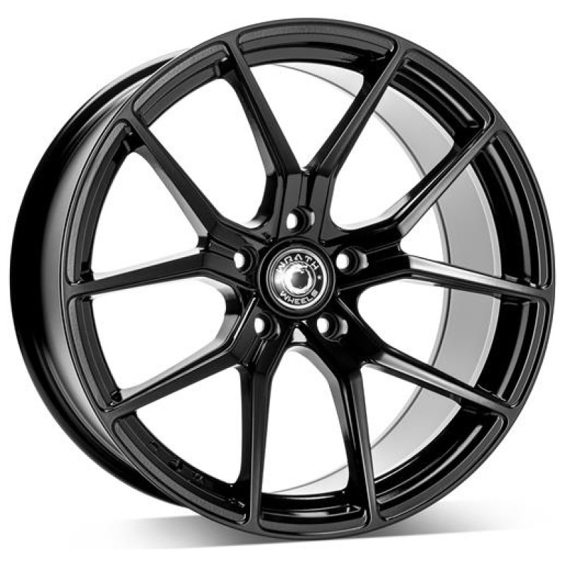 Janta aliaj Wrath Wheels WF-7 9.5x19 5x112 ET42 BLK - Black Glossy