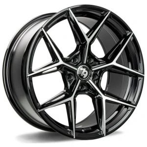Janta aliaj seventy9 SCF-B 9.5x19 5x120 ET35 BFP - Black Front Polished