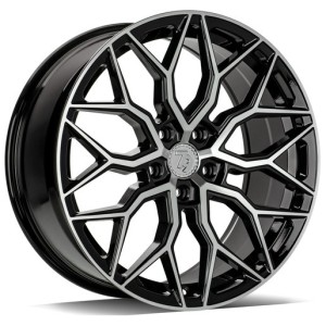Janta aliaj seventy9 SV-K 8.5x19 5x120 ET35 BFP - Black Front Polished