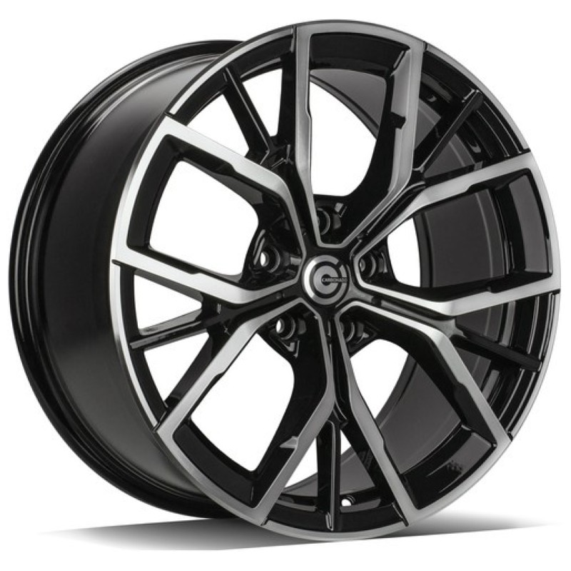 Janta aliaj Carbonado Alarm 8.0x19 5x120 ET30 BFP - Black Front Polished