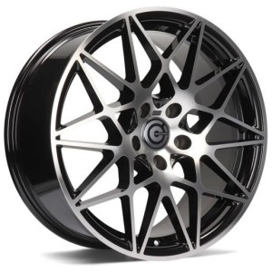 Janta aliaj Carbonado Crazy 9.5x19 5x120 ET40 BFP - Black Front Polished