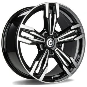 Janta aliaj Carbonado Dynamite 9.5x19 5x120 ET38 BFP - Black Front Polished