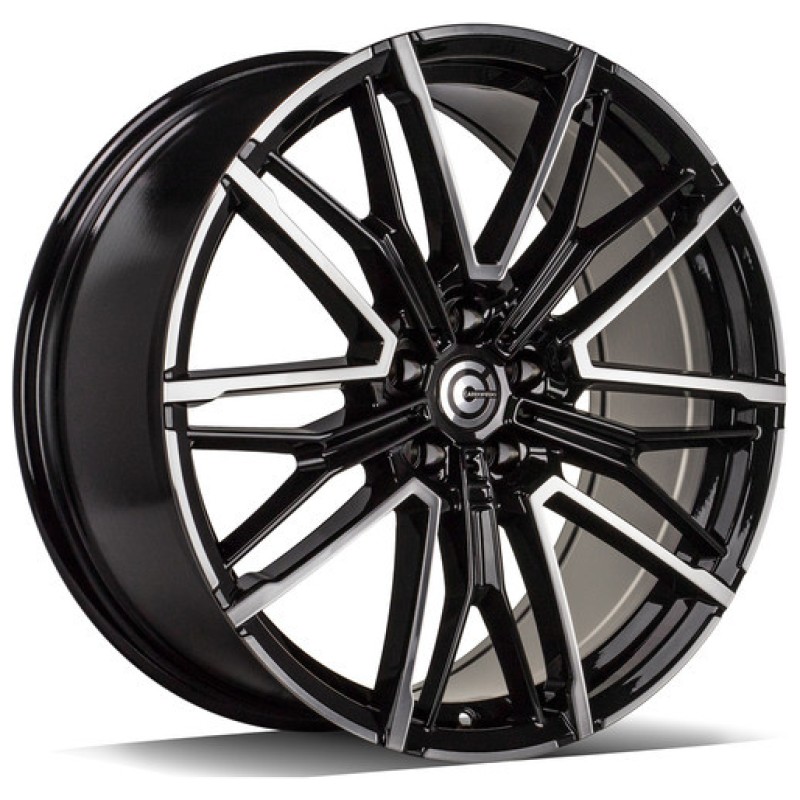 Janta aliaj Carbonado Shade 9.0x19 5x120 ET35 BFP - Black Front Polished