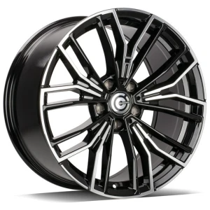 Janta aliaj Carbonado Yankee 9.0x19 5x120 ET35 BFP - Black Front Polished