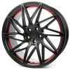 Janta aliaj Keskin Tuning KT20 8.5x19 5x120 ET35 MBRI - MATT BLACK RED INSIDE