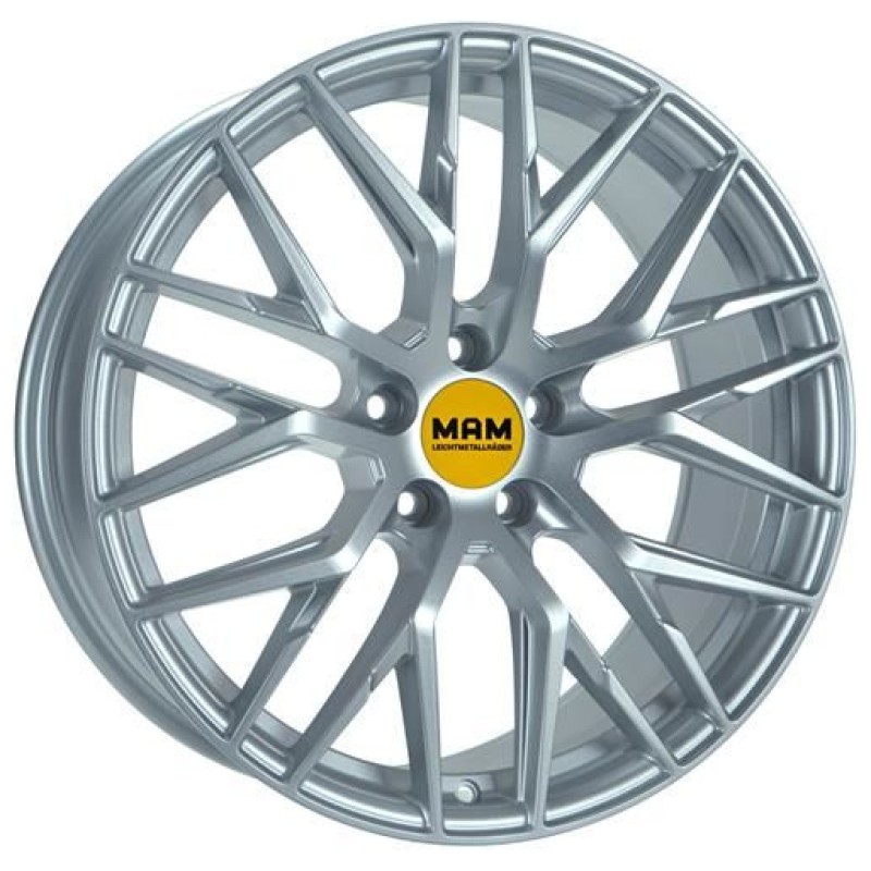 Janta aliaj MAM Leichtmetallräder RS4 8.5x19 5x120 ET35 MSL - MATT SILVER PAINTED