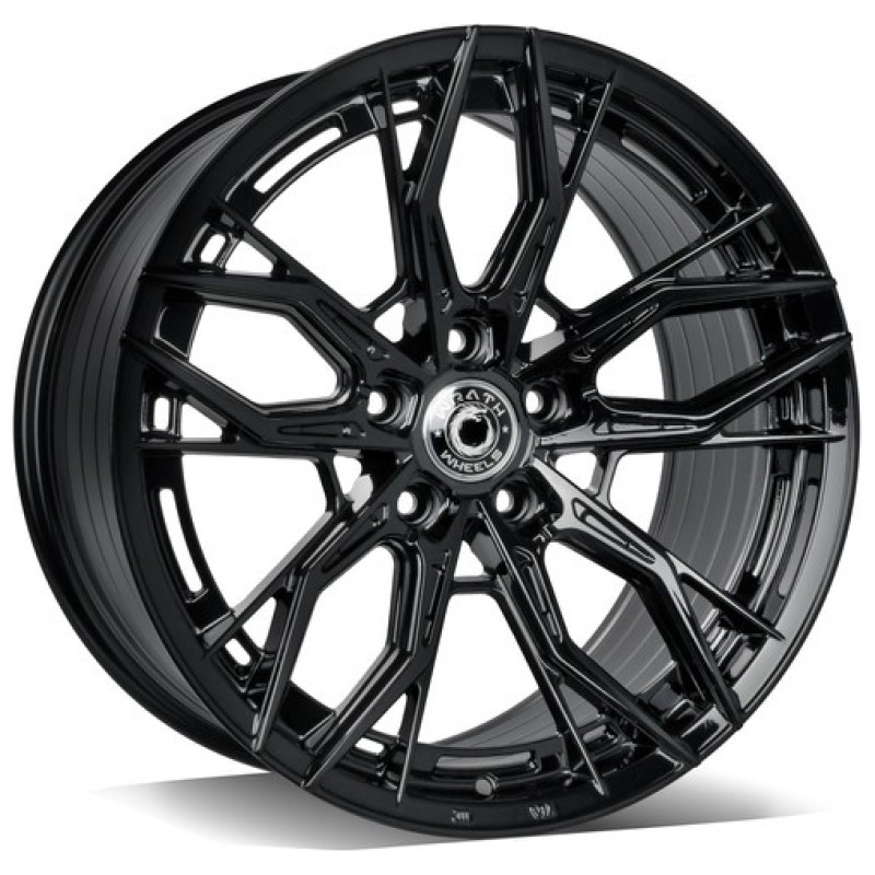 Janta aliaj Wrath Wheels WF-15 9.5x19 5x120 ET38 BLK - Black Glossy