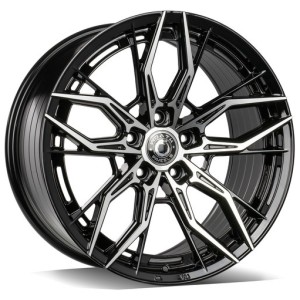Janta aliaj Wrath Wheels WF-15 9.5x19 5x120 ET38 BP - Black polished