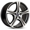 Janta aliaj Ronal R55 9x19 5x127 ET48 MBF - Mattschwarz-Frontkopiert