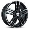 Janta aliaj Ronal R58 8.0x20 5x105 ET40 BLC - Schwarz-Hornkopiert