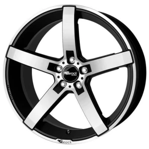Janta aliaj Brock B35 9.0x20 5x108 ET45 SMVP - Schwarz Matt Voll-Poliert (SMVP)