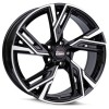 Janta aliaj MAM Leichtmetallräder RS5 8.5x20 5x108 ET40 BFP - Black Front Polished