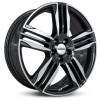 Janta aliaj Ronal R58 8x20 5x108 ET40 BFC - Schwarz-Frontkopiert