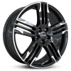 Janta aliaj Ronal R58 8.0x20 5x108 ET50 MCR - Jetblack-White Rim