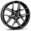 Janta aliaj Borbet QX 8.5x20 5x110 ET31 BPM - black polished matt