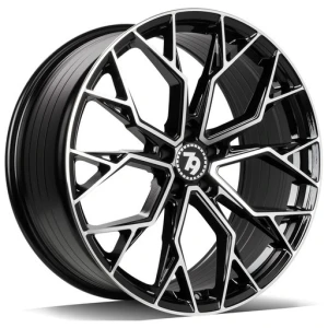 Janta aliaj seventy9 SCF-H 9.0x20 5x112 ET30 BFP - Black Front Polished