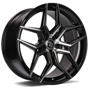 Janta aliaj seventy9 SV-B 10.0x20 5x112 ET40 BFP - Black Front Polished