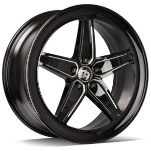 Janta aliaj seventy9 SV-Y 9.0x20 5x112 ET35 BGEP - Black Glossy Edges Polished