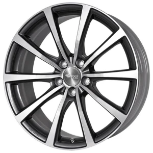 Janta aliaj Brock B32 8.5x20 5x112 ET42 HGVP - Himalaya-Grey Front-Poliert