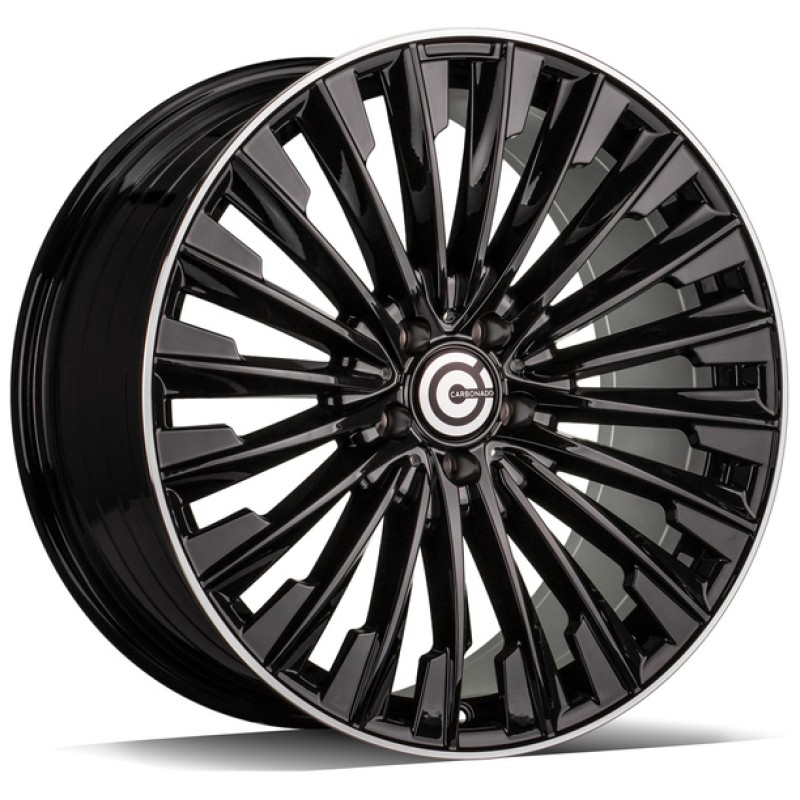 Janta aliaj Carbonado Action 9.5x20 5x112 ET40 BGLP - Black Glossy Lip Polished