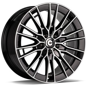 Janta aliaj Carbonado Brawl 8.5x20 5x112 ET35 BFP - Black Front Polished