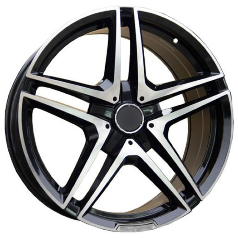 Janta aliaj Carbonado Giant 8.5x20 5x112 ET35 BFP - Black Front Polished