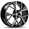 Janta aliaj Carbonado Mannheim 8.5x20 5x112 ET38 BFP - Black Front Polished