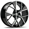 Janta aliaj Carbonado Mannheim 8.5x20 5x112 ET38 BFP - Black Front Polished