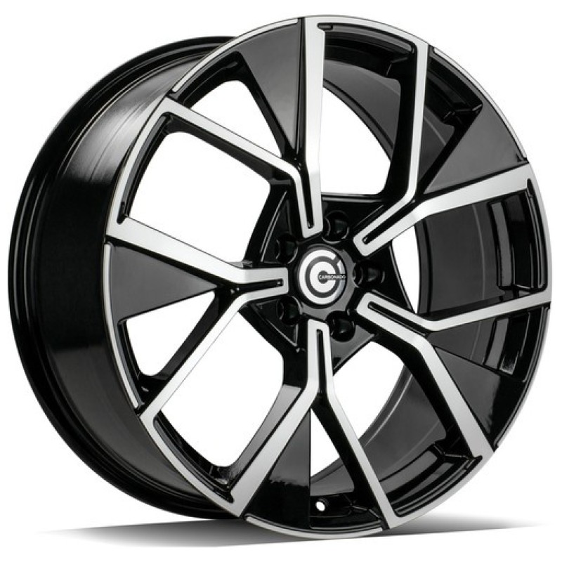 Janta aliaj Carbonado Mannheim 8.5x20 5x112 ET38 BFP - Black Front Polished