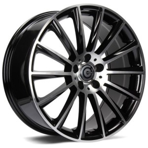 Janta aliaj Carbonado Performance 9.5x20 5x112 ET45 BFP - Black Front Polished