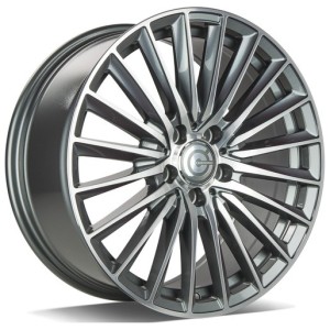 Janta aliaj Carbonado Prestige 9.5x20 5x112 ET45 AFP - Anthracite Front Polished