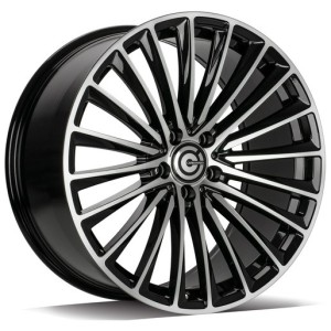Janta aliaj Carbonado Prestige 9.5x20 5x112 ET45 BFP - Black Front Polished