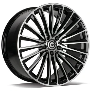 Janta aliaj Carbonado Prestige 9.5x20 5x112 ET45 BFP - Black Front Polished
