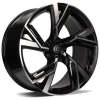 Janta aliaj Carbonado Rich 9.0x20 5x112 ET30 BFP - Black Front Polished