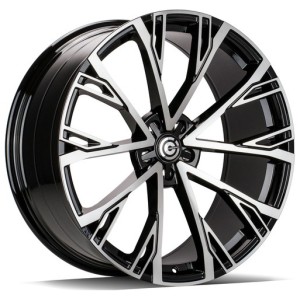 Janta aliaj Carbonado Star 9.0x20 5x112 ET30 BFP - Black Front Polished