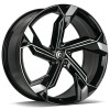 Janta aliaj Carbonado Superstar 9x20 5x112 ET30 BFP - Black Front Polished