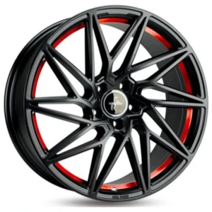Janta aliaj Keskin Tuning KT20 8.5x20 5x112 ET45 BPRI - Black Painted Red Inside