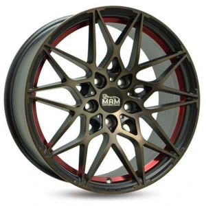 Janta aliaj MAM Leichtmetallräder B2 8.5x20 5x112 ET45 BRI - BLACK RED INSIDE
