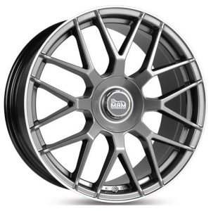 Janta aliaj MAM Leichtmetallräder GT1 8.5x20 5x112 ET30 PLP - Palladium lip polish