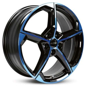 Janta aliaj Ronal R66 8.5x20 5x112 ET45 JBB - Jetblack-Blue Tinted
