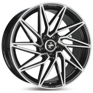 Janta aliaj Keskin Tuning KT20 8.5x20 5x120 ET35 BFP - Black Front Polish