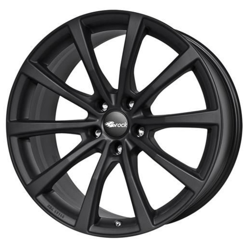 Janta aliaj Brock B32 11.0x20 5x130 ET70 SKM - Schwarz Klar Matt (SKM)