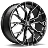Janta aliaj seventy9 SCF-H 9.5x21 5x112 ET25 BFP - Black Front Polished