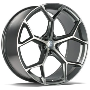 Janta aliaj Carbonado Fancy 9.5x21 5x112 ET25 AFP - Anthracite Front Polished